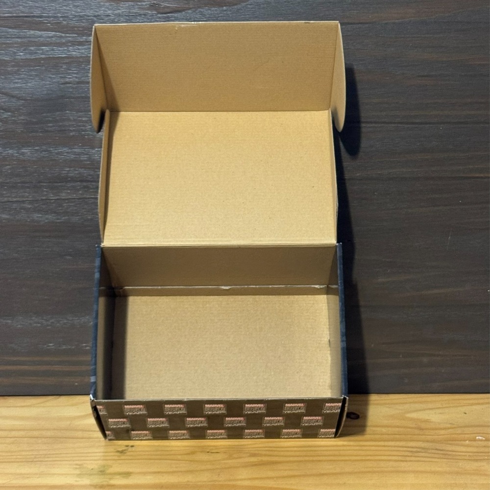 Funko Pop! Box Empty Marvel Collector Corps 80 Years Funko Mystery Display Black